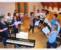Bild: whü
Der Evangelische Chor Speichersdorf probt für Kirchentag 2023.