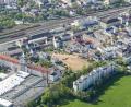 Bild: mür
Auf dem unbebauten Grundstück zwischen der Bahnhofsstraße und der Hochstraße in Weiden soll die neue Dienststelle des Landesamtes für Finanzen entstehen.