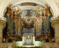 Archivbild: Johannes Röttges/exb
Die Freunde der Basilika Waldsassen (im Bild der Blick auf die Orgelempore) unterstützen auch in diesem Jahr wieder mehrere Projekte finanziell.