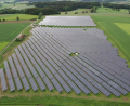 Bild: Energiebauern GmbH/exb
Die Sonnenfelder aus der Vogelperspektive.