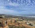 Bild: Manuel Meyer/dpa
Zwischen den Fischerdörfern nichts als Natur: Hier geht es entlang der Praia do Queimado, südlich von Porto Covo.