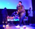 Bild: Kunz
Rapper Stanniflow legt seinen Auftritt auf der Juz-Bühne hin.