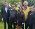 Bild: usc
Ein eingespieltes Sega-Team (von links): Vorstandsmitglied Jens Trögner, Erster Vorsitzender Klaus Gebel, Vorstandsmitglied Sophie Gebel, Zweiter Vorsitzender Armin Rüger und Geschäftsstellenleiterin Sonja Oleson.