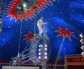 Bild: Kunz
Der Ritt auf dem Todesrad ist einer der Höhepunkte der Zirkusshow.