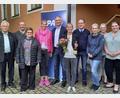 Bild: Edeltraud Fischer-Graf/exb 
Der neue GPA-Kreisvorstand (von links): Helmut Fischer, Andreas Otterbein, Hanna Schertl, Monika Breunig, Landtagsabgeordneter Harald Schwartz, Ariane Raap, Rainer M. Weis, Nancy Weis, Edeltraud Fischer-Graf und Stefanie Knopp.