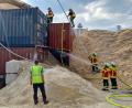 Bild: sne
Ein Schwelbrand in einem Pelletwerk in Pressath richtet geringen Schaden an.