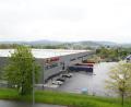 Bild: kaz
Die neue Logistikhalle in Kemnath ist circa 150 Meter lang und 123 Meter breit.