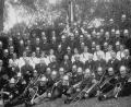 Bild: do
Zum 60-jährigen Jubiläum im Jahr 1928 präsentierte sich die Wehr mit einer eigenen Feuerwehrkapelle