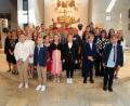 Bild: Pfarrei Kümmersbruck/exb
35 junge Christen empfangen in der Pfarrgemeinde St. Antonius/St. Wolfgang Kümmersbruck das Sakrament der Firmung.