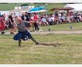 Bild: jua
Viele Zuschauer verfolgen die Bayerischen Meisterschaften in den "Highland Games" auf Schloss Guteneck.
