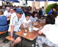 Bild: no
Die Festmeile bot beim Schlemmerfrühschoppen im Landhotel Weißes Ross kaum freie Plätze.