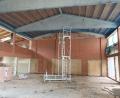 Bild: soj
Die Schulturnhalle in Ebnath wird derzeit saniert.