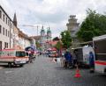 Bild: hmr
Zum Aktionstag am Samstag in Waldsassen hatten zahlreichen Helfer der Rotkreuzbereitschaft den Johannisplatz zu einem Schau- und Festplatz umgestaltet.