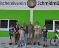 Bild: pop
Erfolgreich beim Hegefischen in Schmidmühlen (von links): Toni Menzel, Jona Briody, Vinzent Meixner, Roland Meixner Josef Deml, Michael Rabenhofer, Jonas Kohl.