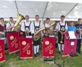 Bild: Musikverein Ernestgrün/exb
Beim Gartenfest des Musikverein Ernestgrün wirkten auch die Nachwuchsmusiker mit.