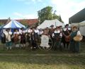 Repro: pi
Der erste Auftritt beim Lager in Teublitz im August 2012 war mit die Initialzündung zur Gründung des Vereins "Weydhauser Fähnlein" im November 2013.