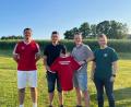 Bild: Federballfreunde Waldsassen/exb
Das neue Vorstandsteam der Federballfreunde Waldsassen, von links Jakob Rustler, Matthias Schnurrer, Nico Sommerer, Felix Sommerer.