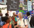 Bild: Stollner/exb
Der Stand des Fördervereins Leben und Wirken des Missionars Johann Flierl fand beim Evangelischen Kirchentag in Nürnberg viel Beachtung.