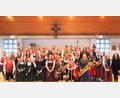 Bild: Franz Mädler/exb
Die Musikkapelle Ursensollen erhält bei ihrem Frühjahrskonzert in der Kirche in Hohenkemnath tosenden Applaus.