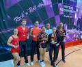 Bild: Anna Kodalle/exb
Auf dem Bild von links Johanna und Franz Rothballer, Antonia Schmid und Dominik Stubenvoll, Trainer Bernd Peter, Emelie Merkel und Julian Minks.