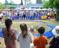 Bild: Kunz
Kindergartenkinder von St. Marien führen beim Kindergartenfest "Die Schöpfung" auf.