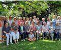 Bild: Seniorenrunde Frohsinn/exb
Die Seniorenrunde im Garten der Zoiglstube in Letten.