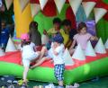 Bild: Kunz
Beim Pfarr- und Kindergartenfest in St. Markus dürfen die Kinder ausgelassen toben.