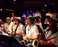 Bild: Kunz
Die "Metro Big Band" gibt es seit über 60 Jahren. Nun waren die Musiker im "Bistrot Paris" in Weiden zu Gast.