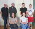 Bild: exa
Der Jugendgemeinderat mit Bürgermeister Hubert Kraus (stehend, von links) Jungbürgermeister Julian Krös, Julian Beierkarre und Max Pinzer sowie (sitzend, von links) Lena Franz und Brigitta Rickauer.