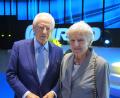 Bild: jut
Auch sie feiern natürlich mit: Klaus und Gertrud Conrad beim 100. Firmenjubiläum.