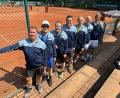 Bild: Erben
Die Herren 55 des TC Grün-Rot Weiden landeten in der Regionalliga den ersten Saisonsieg.