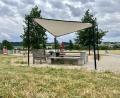 Bild: nza
Die Krummennaaber Spielplätze – im Bild der beim Bürgerpark – sind mit Sonnensegeln ausgestattet. Eine solche Lösung könnte sich SPD-Stadtrat Anton Hauer auch für den Spielplatz bei der Erbendorfer Stadthalle vorstellen.