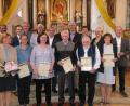 Bild: ils
De Kirchenchor St. Pankratius ehrt treue Sängerinnen und Sänger.