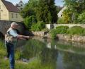 Bild: pop
Der ehemalige Leiter des Max-Planck-Instituts, Hans-Jürgen Voigt, schätzt Schmidmühlen und die Lauterach.