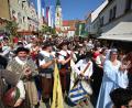 Archivbild: Götz
Mittelalterliches Markttreiben lockt Tausende von Besuchern zwischen Mähn- und Obertor.