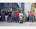 Bild: Alois Hümmer/exb
Die Gruppe der FC-Bayern-Fans vor der Führung durchs Resl-Museum. Vorne links Präsident Raimund Stock (Sechster von links), links daneben Barbara Wenisch (Vierte von links).