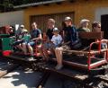 Archivbild: e
Mit der Grubenbahn kann man am Sonntag beim Drehscheibenfest in Amberg auch fahren.