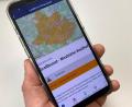 Bild: Tietz
Um 17.19 Uhr lösten Warn-Apps wie "Nina" Alarm für einen weiten Umkreis um den Brandort nahe Ponholz (Stadt Maxhütte-Haidhof) aus.