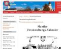 Screenshot: https://www.markt-mantel.com/index.php/aktuelles/veranstaltungskalender
Die Homepage des Marktes Mantel soll überarbeitet und zu einer Art "Bürger-App" werden.
