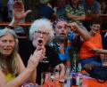 Bild: Kunz
Riesenstimmung bei den "Blue Haze" am Weiden-am-See-Platz.