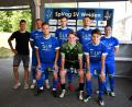 Bild: Dagmar Nachtigall
Trainer Michael Riester (hinten von links) hieß die Neuzugänge Sebastian Bauer, Simon Kasper, Mauricio Göhlert, Patryk Bytomski sowie (vorne von links) Tizian Mittereder, Max Wissmann und Andreas Schächerer bei der SpVgg SV Weiden willkommen. Es fehlten die weiteren externen Zugänge Eldin Becic, Hendryk Geiler, Igli Cami sowie Max Materne.