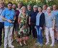 Bild: R. Kreuzer
Bei der Neuwahl der Vorstandschaft erhält Hans-Jürgen Gmeiner (4.v.links) einstimmig die Ermächtigung das Vereinskartell zu leiten. Luise Amschl (2.v.re.) ist Stellvertreterin.
