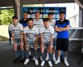 Bild: Dagmar Nachtigall
Die Neuzugänge der U23 der SpVgg SV Weiden: (hinten von links). Co-Trainer Sebastian Klaszka, Laurentin Göhlert, Robin Burke, Trainer Christopher Klaszka; (vorne von links) Tadeas Sustr, Angelos Kotsopoulos, Timo Weiß.