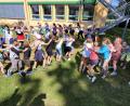 Bild: Ortrud Sperl/exb
Die Schüler der Klasse 3/4 der Základní škola aus Chodov besuchten die Grundschule Niedermurach.