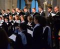 Bild: Kunz
Der Kammerchor der Hochschule für Musik Franz Liszt Weimar trägt Nikolaas Schmeers "Missa brevis" vor.
