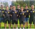 Bild: Bastian Kraus/exb
Die Sportfreunde Weidenthal und ihre Neuen: (von links) Abteilungsleiter Klaus Großmann, die Neuzugänge: Andreas Scheck, Florian Meier, Jonas Kirchberger, Johannes Karl, Elias Kiener, Peter Hutzler und Trainer Robert Schafbauer.