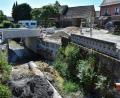 Bild: Stephan Huber
Die Bauarbeiten im Umgriff der Hammerphilippsburg-Brücke sind ins Stocken geraten, aber nächste Woche soll es weitergehen.