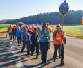 Bild: Karin Amann
Eine 25 Kilometer lange Strecke legen die Freihunger Fußwallfahrer zum Mariahilfberg in Amberg zurück.