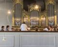 Bild: R. Scherer/exb
Martina Neubauer leitete die vereinigten Kirchenchöre von Dürnsricht-Wolfring, Schmidgaden und Rottendorf. An der Orgel Wolfgang Kraus.