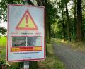 Bild: Gabi Schönberger
Achtung, hier besteht Allergie-Gefahr: Der Eichenprozessionsspinner treibt auch in Neustadt/WN am Felixberg sein Unwesen.
